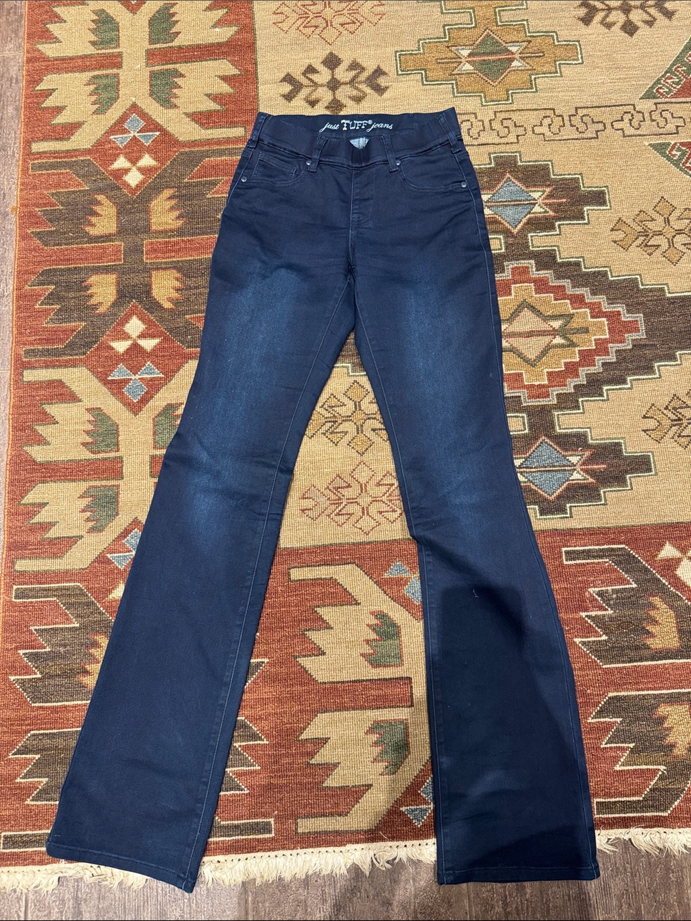 Cowgirl Tuff Dark Indigo Flare Jeans